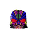 Skull In Colour Drawstring Pouch (Small) View2