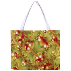 Christmas Print Motif All Over Print Tiny Tote Bag by dflcprints