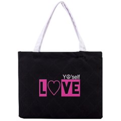 Love Yo self  All Over Print Tiny Tote Bag by OCDesignss