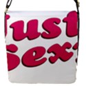 Just Sexy Typographic Quote002 Removable Flap Cover (Small) View1