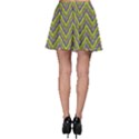 Zig zag pattern Skater Skirt View2