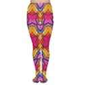 Multicolored Abstract Print Tights View1