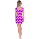 Modern Retro Chevron Patchwork Pattern Bodycon Dress View4