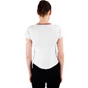 Cute Pretty Elegant Pattern Crew Neck Crop Top View2