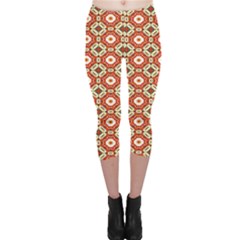 Cute Pretty Elegant Pattern Capri Leggings 