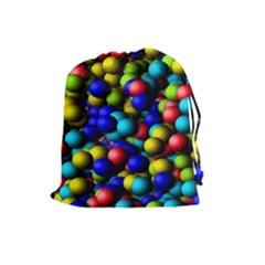 Colorful Balls Drawstring Pouch