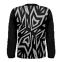 Geometric Tribal Print Men s Long Sleeve T-shirt View2