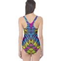 Crazy Zebra Print  Women s One Piece Swimsuit View2