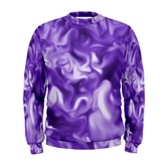 Lavender Smoke Swirls Men s Sweatshirt by KirstenStar