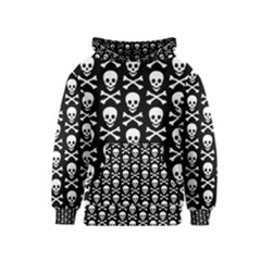 Skull And Crossbones Pattern Kid s Pullover Hoodie