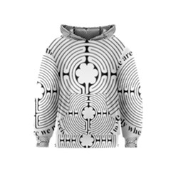 Finger Labyrinth Kid s Pullover Hoodie