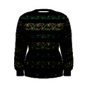 Modern Lace Stripe Pattern Women s Sweatshirt View1