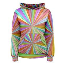 Colorful Beams Pullover Hoodie by LalyLauraFLM