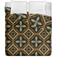 Faux Animal Print Pattern Duvet Cover (double Size) by GardenOfOphir