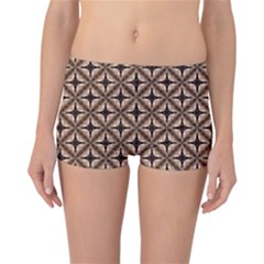 Cute Pretty Elegant Pattern Reversible Boyleg Bikini Bottoms