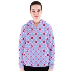 Cute Pretty Elegant Pattern Women s Zipper Hoodies