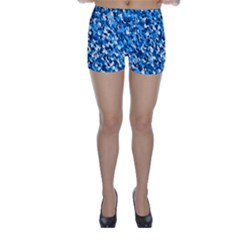 Bluebunnyflage Skinny Shorts by TwoPinesFarm