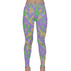 Mixed Shapes Yoga Leggings by LalyLauraFLM