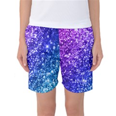 Glitter Ocean Bokeh Women s Basketball Shorts