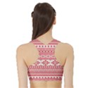 Fancy Tribal Borders Pink Women s Sports Bra with Border View2