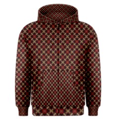 Cute Pretty Elegant Pattern Men s Zipper Hoodies