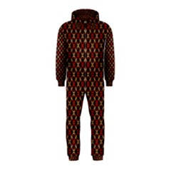 Cute Pretty Elegant Pattern Hooded Jumpsuit (kids)