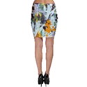 Abstract Country Garden Bodycon Skirts View2