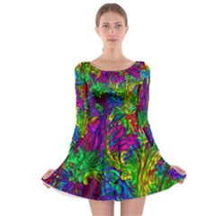 Liquid Plastic Long Sleeve Skater Dress by ImpressiveMoments