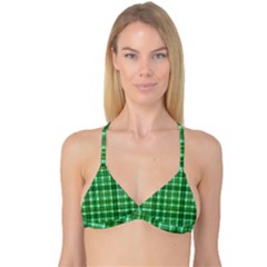 Plaid Forest Reversible Tri Bikini Tops by ImpressiveMoments