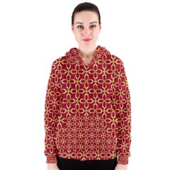 Cute Seamless Tile Pattern Gifts Women s Zipper Hoodies by GardenOfOphir