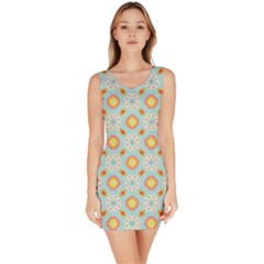 Cute Seamless Tile Pattern Gifts Bodycon Dresses