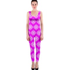 Abstract Knot Geometric Tile Pattern Onepiece Catsuits by GardenOfOphir