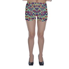 Trendy Chic Modern Chevron Pattern Skinny Shorts by GardenOfOphir