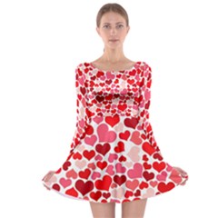 Heart 2014 0937 Long Sleeve Skater Dress by JAMFoto