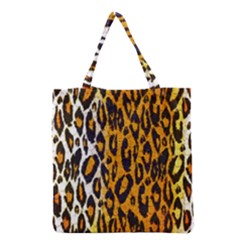 Cheetah Abstract Pattern  Grocery Tote Bags by OCDesignss