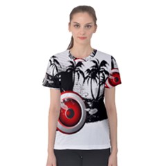 Music, Speaker Women s Cotton Tees