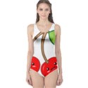 Kawaii Cherry Women s One Piece Swimsuits View1