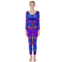 Abstract 5 Long Sleeve Catsuit