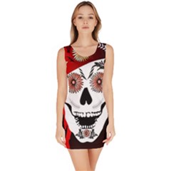 Funny Happy Skull Bodycon Dresses