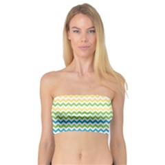 Pastel Gradient Rainbow Chevron Women s Bandeau Tops by CraftyLittleNodes