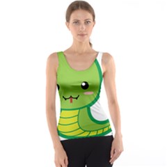 Kawaii Snake Tank Tops