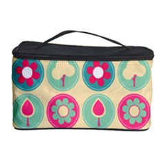 Chic Floral Pattern Cosmetic Storage Cases by GardenOfOphir