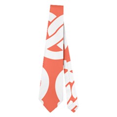 Coral Pretzel Illustrations Pattern Neckties (two Side)  by GardenOfOphir