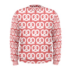 Chic Pretzel Illustrations Pattern Men s Sweatshirts by GardenOfOphir