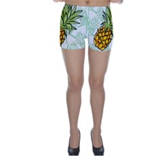 Pineapple Pattern 05 Skinny Shorts