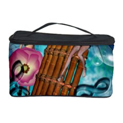 Music, Pan Flute With Fairy Cosmetic Storage Cases by FantasyWorld7