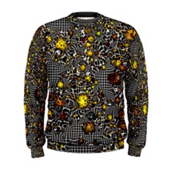 Sci Fi Fantasy Cosmos Yellow Men s Sweatshirts