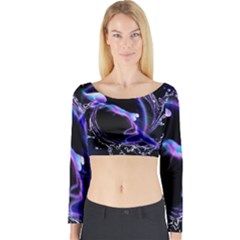 Long Sleeve Crop Top (tight Fit)