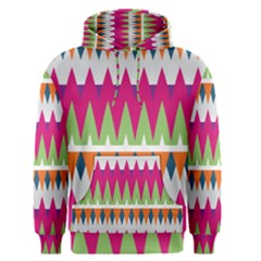 Chevron Pattern Men s Pullover Hoodie by LalyLauraFLM