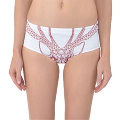 Mid-waist Bikini Bottoms